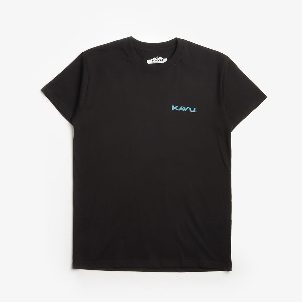 Kavu Landscape T-Shirt, Black, Detail Shot 1