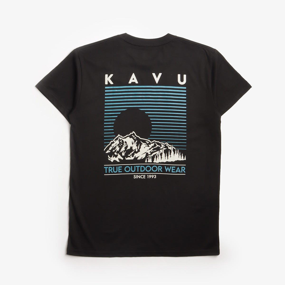 Kavu Landscape T-Shirt, Black, Detail Shot 2