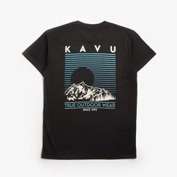 thumbnail Kavu Landscape T-Shirt, Black, Detail Shot 2