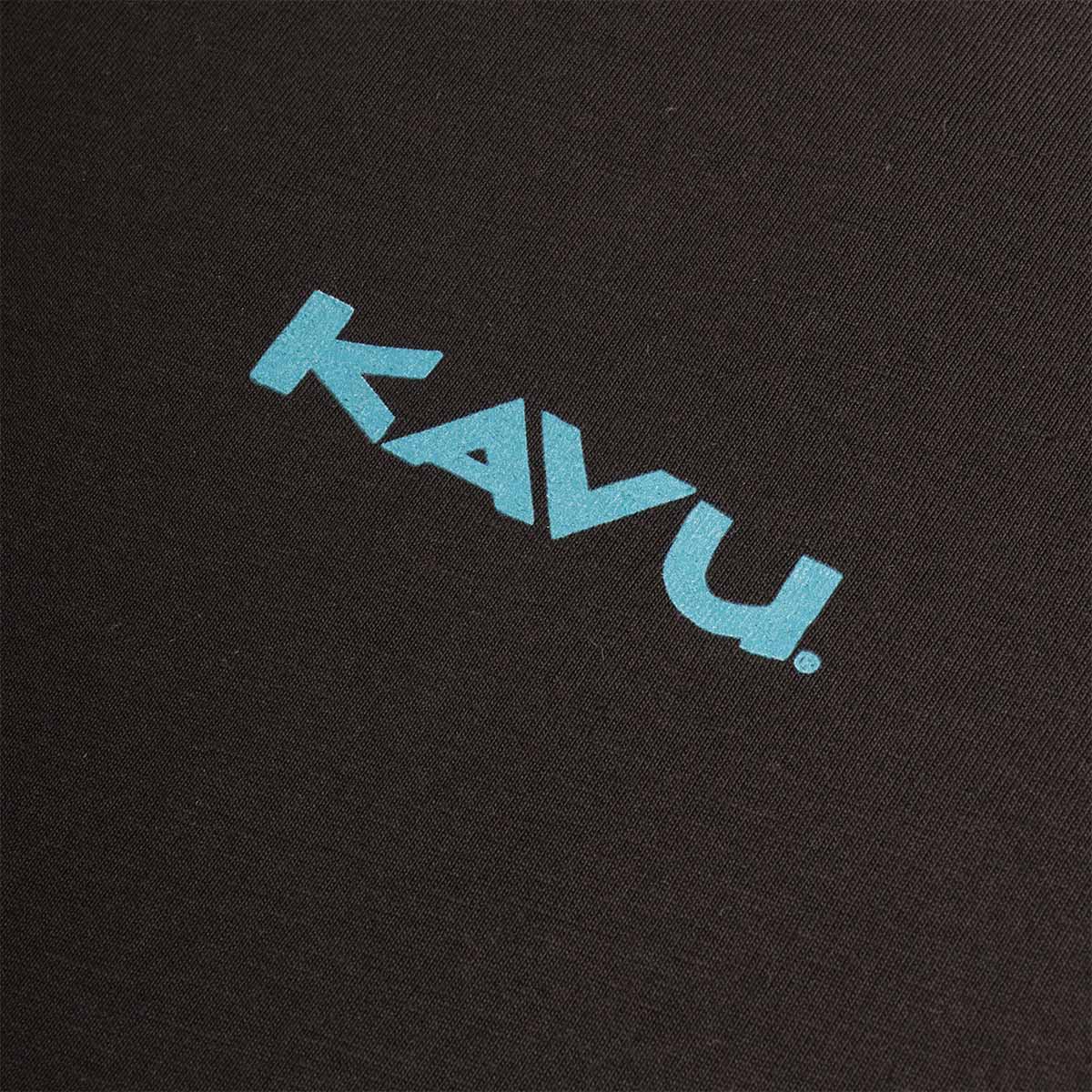 Kavu Landscape T-Shirt, Black, Detail Shot 3