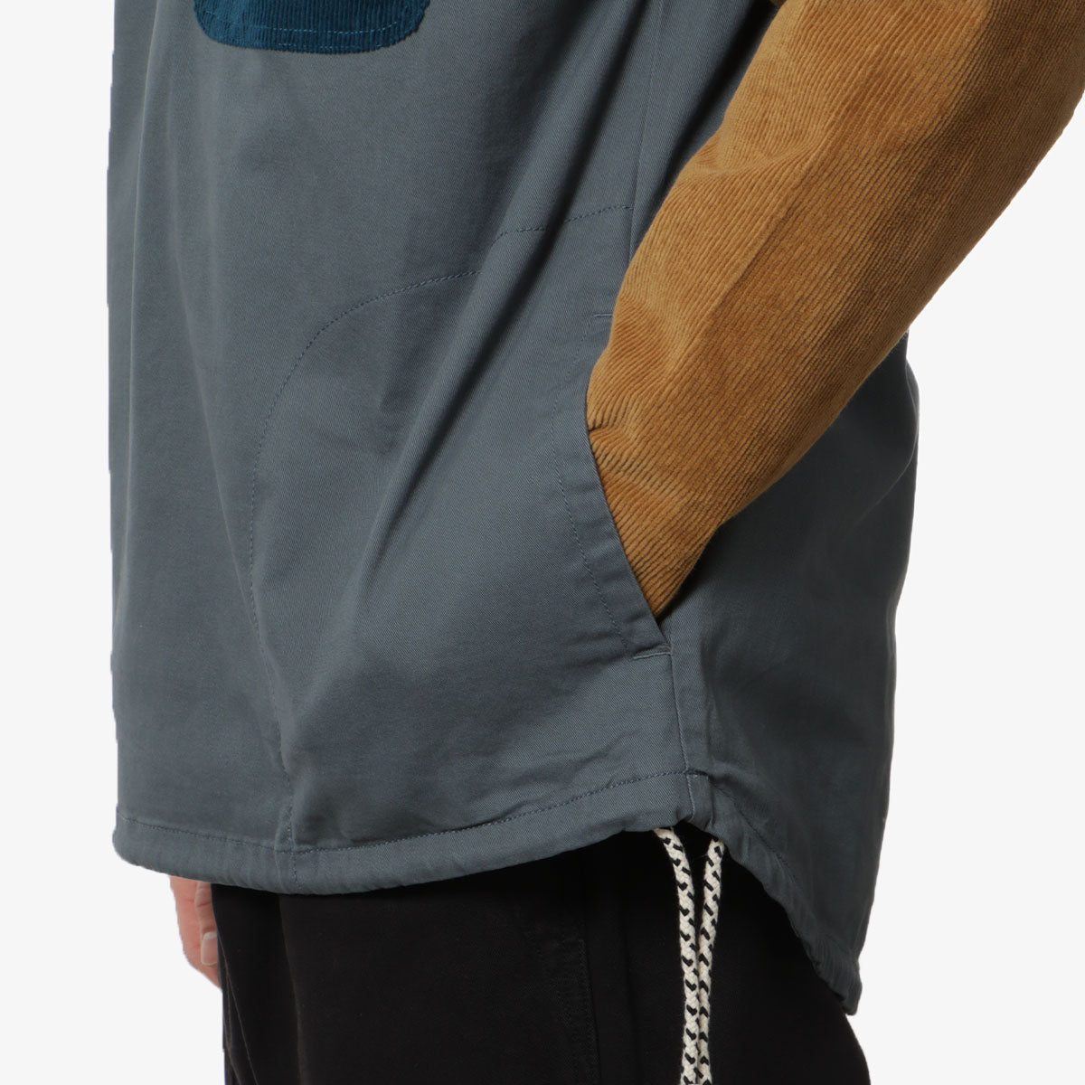 Kavu Throwshirt Flex Pullover Jacket, Bend Blend, Detail Shot 4