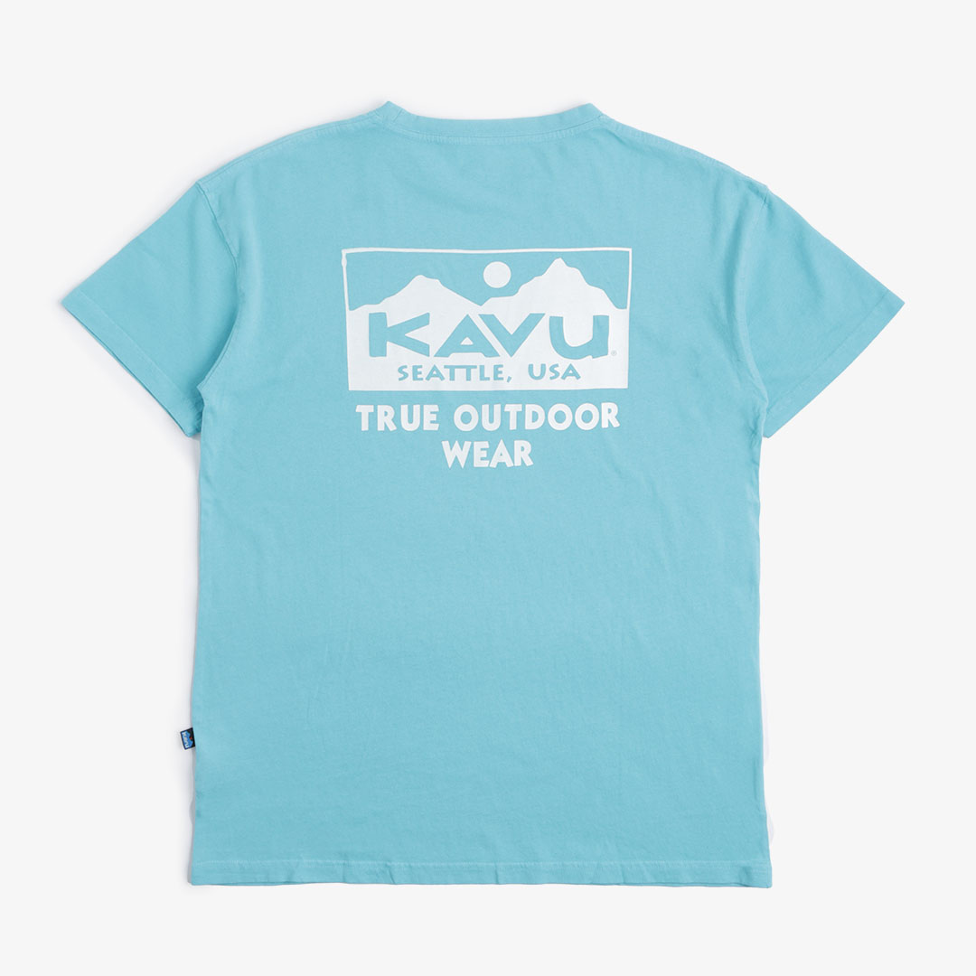 Kavu True T-Shirt, Seafoam, Detail Shot 3