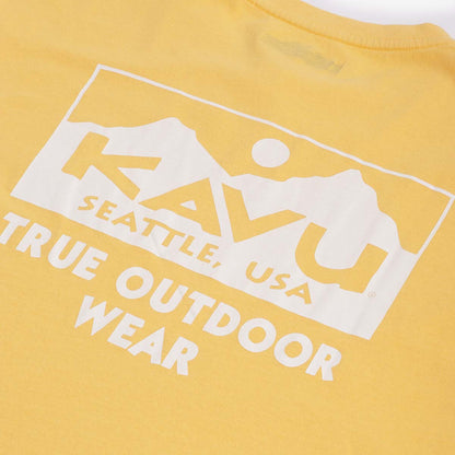 Kavu True T-Shirt, Sunray, Detail Shot 2