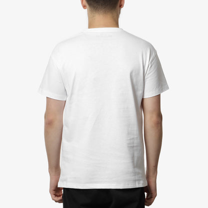 Kavu Vintage Logo T-Shirt, White, Detail Shot 3
