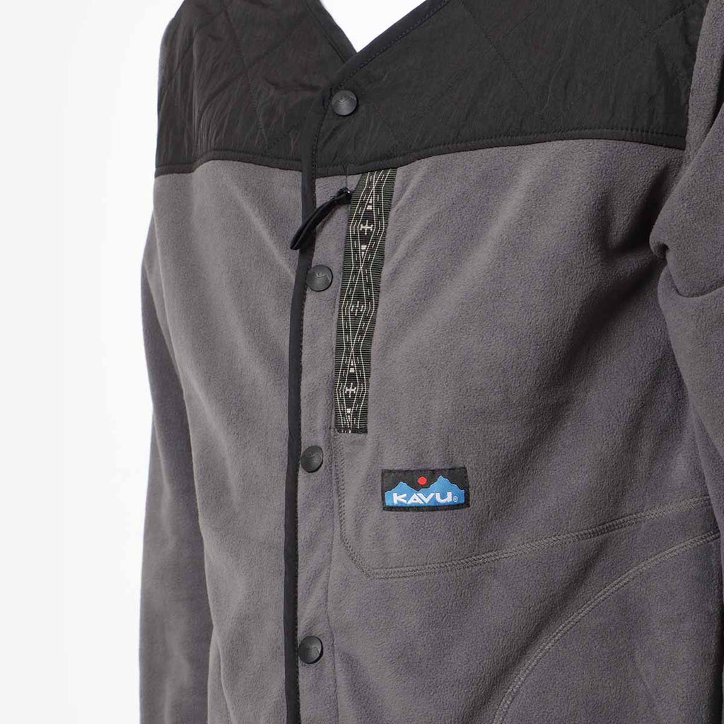Kavu Brudenell Jacket, Dark Shadow, Detail Shot 2