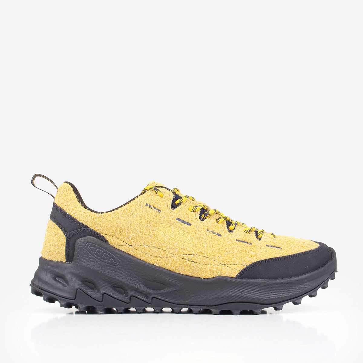 Keen Jasper Zionic Shoes, Lemon Curry Naval Academy, Detail Shot 1