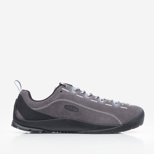 Keen Jasper Shoes in Magnet Faded Denim, side profile