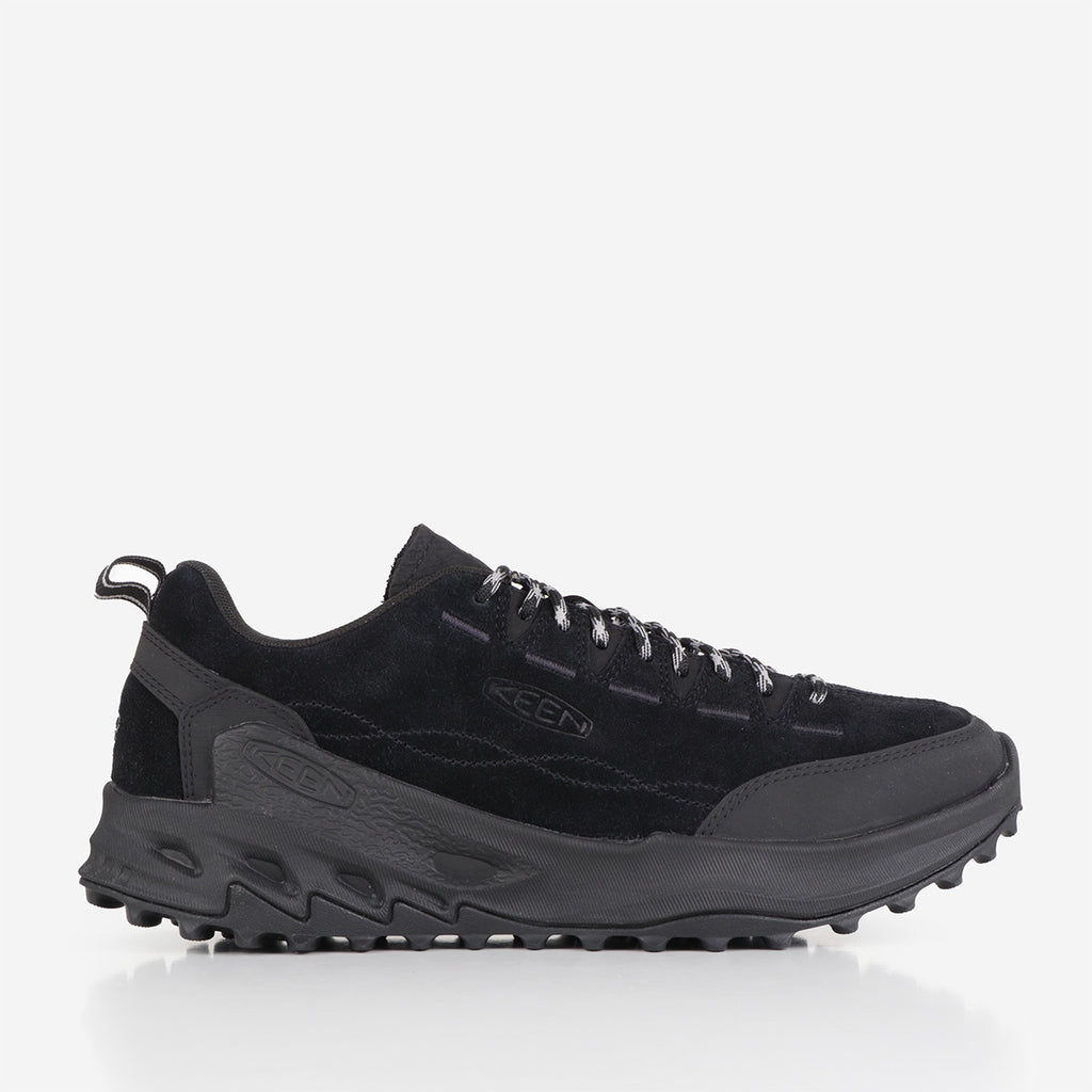 Keen Jasper Zionic Shoes, Black Alloy, Detail Shot 1