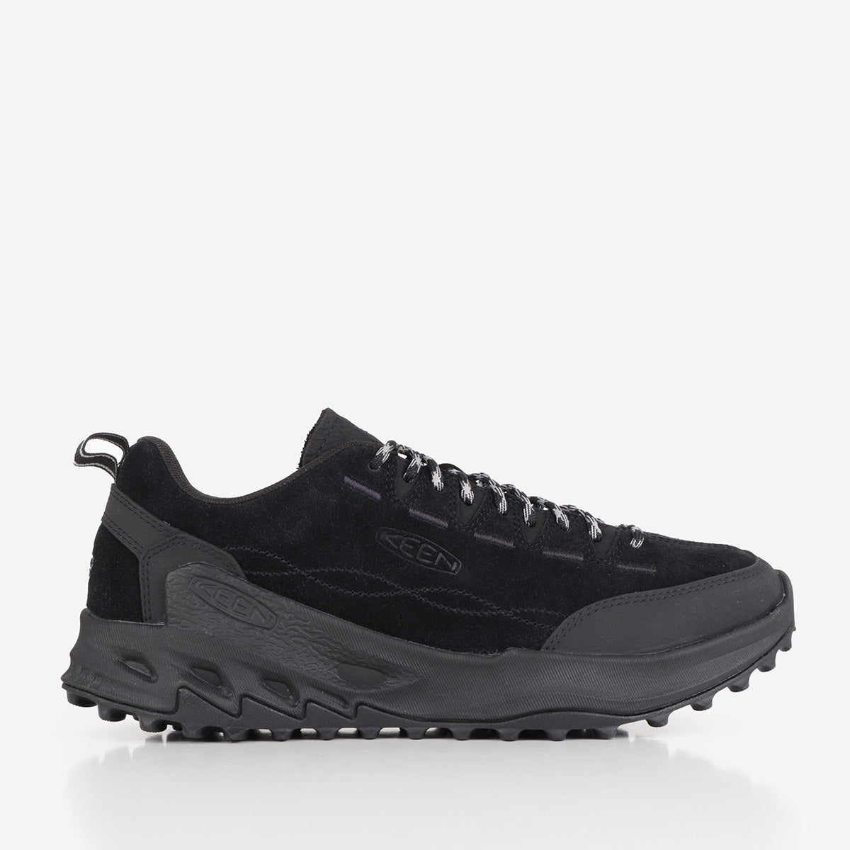 Keen Jasper Zionic Shoes, Black Alloy, Detail Shot 1