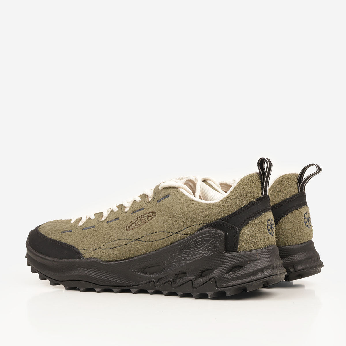 main Keen Jasper Zionic Shoes, Dark Olive Birch, Detail Shot 4