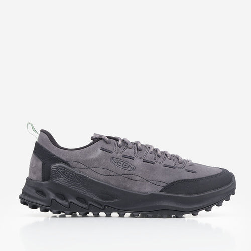 Keen Jasper Zionic Shoes in Magnet Steel Grey, side profile