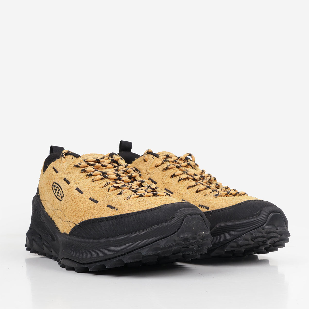 Keen Jasper Zionic Shoes, Oak Buff Black, Detail Shot 2