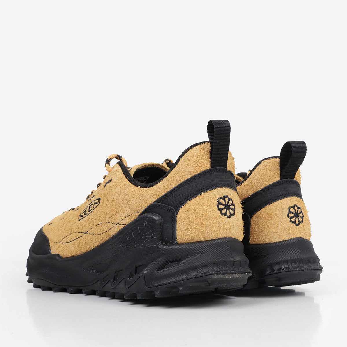 Keen Jasper Zionic Shoes, Oak Buff Black, Detail Shot 3