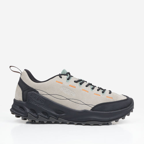 Keen Jasper Zionic Shoes in Abbey Stone/Lily Pad, side view