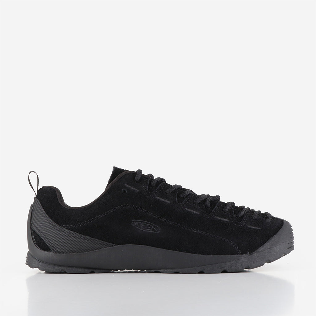 Keen Jasper Shoes, Hairy Black Black, Detail Shot 1