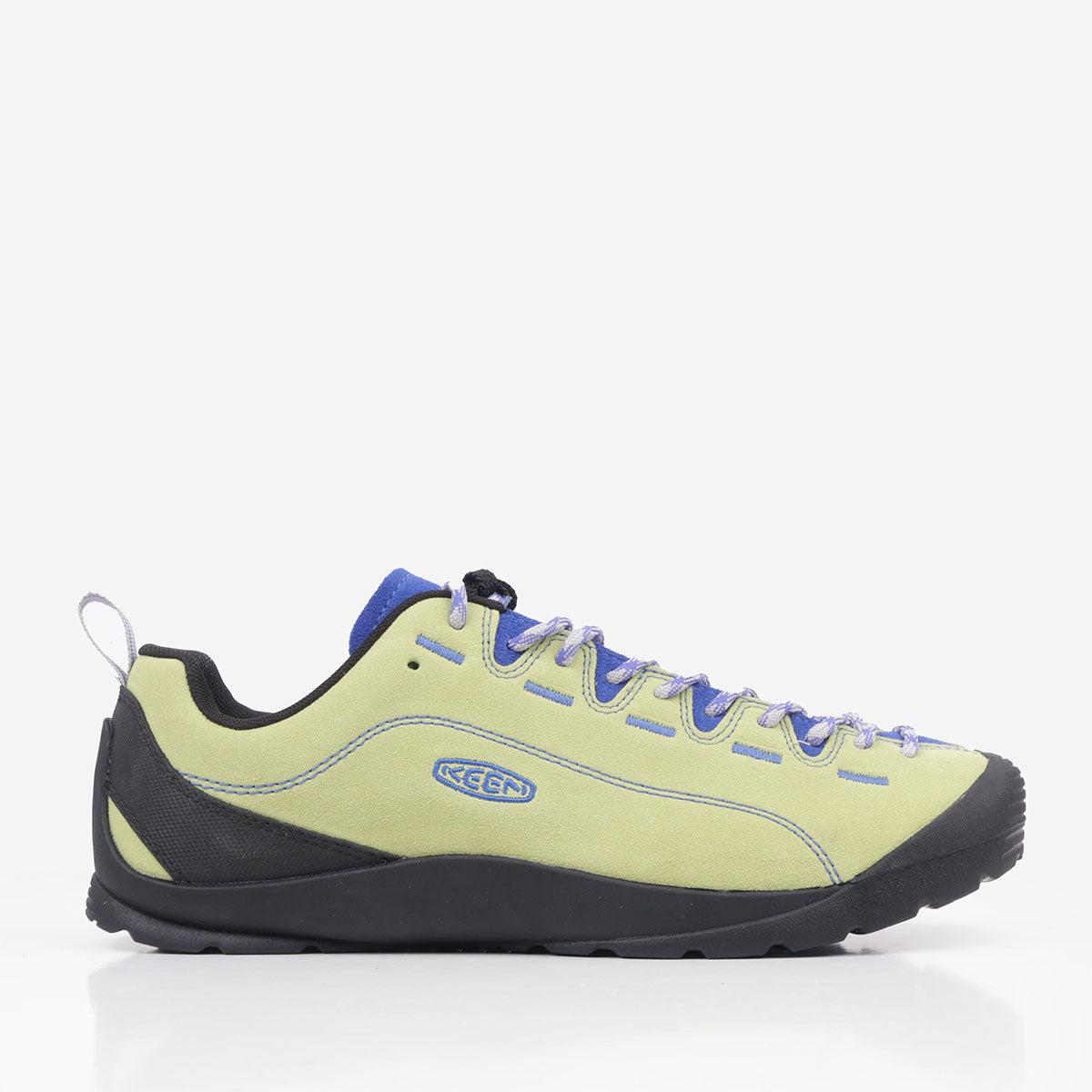 Keen Jasper Shoes, Rogue Green Dazzling Blue, Detail Shot 1