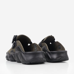 thumbnail Keen Hyperport Clog Leather Shoes, Sea Turtle Black, Detail Shot 3