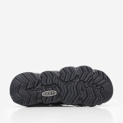 thumbnail Keen Hyperport Clog Leather Shoes, Sea Turtle Black, Detail Shot 4