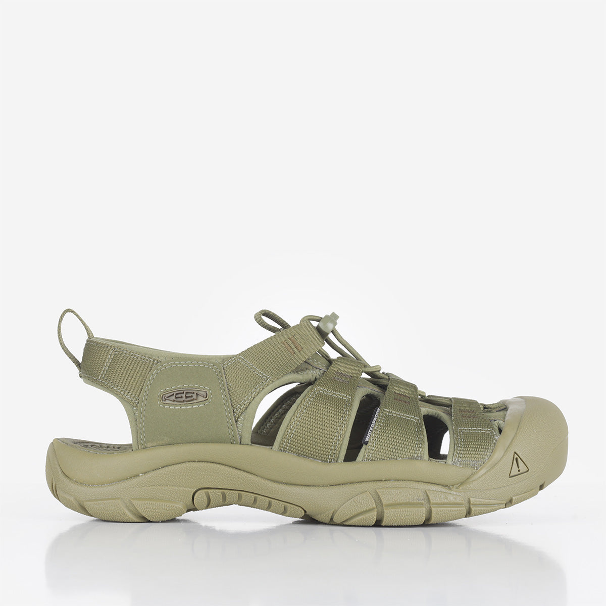 Keen Newport H2 Sandals, Monochrome Olive Drab, Detail Shot 1