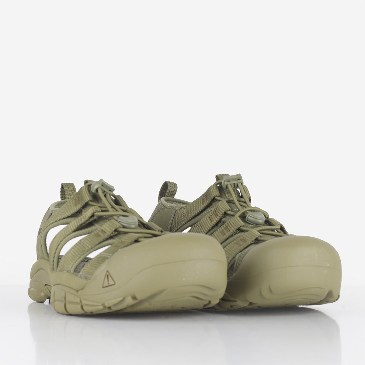 Keen Newport H2 Sandals, Monochrome Olive Drab, Detail Shot 2