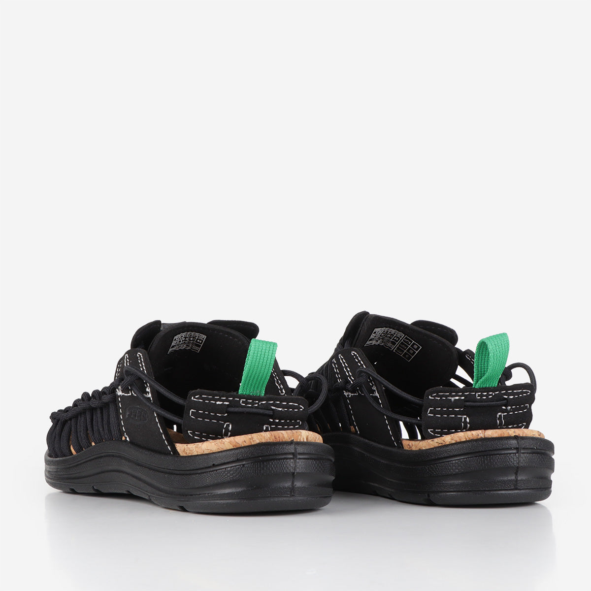 Keen Uneek II Convertible Sandals - Black/Jolly Green – Urban Industry