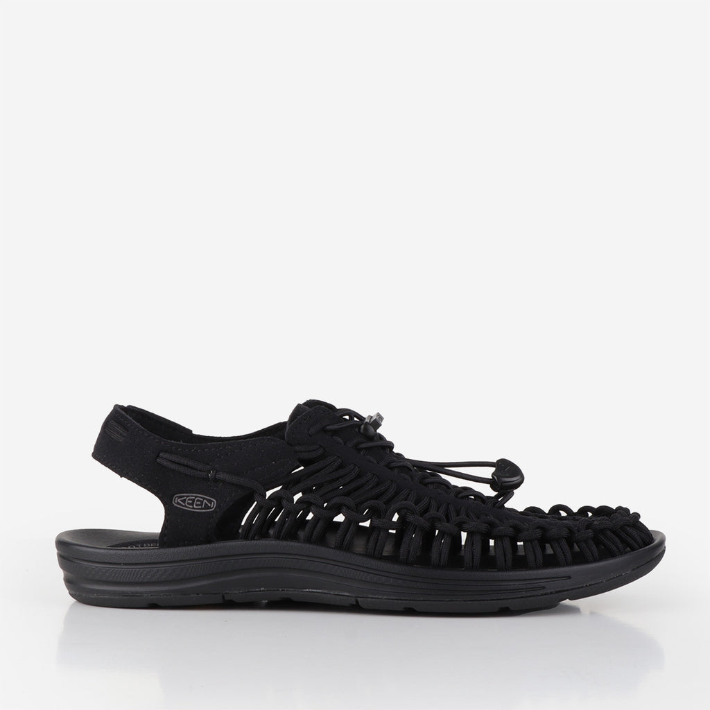Keen Uneek Shoes, Black, Black, Detail Shot 1