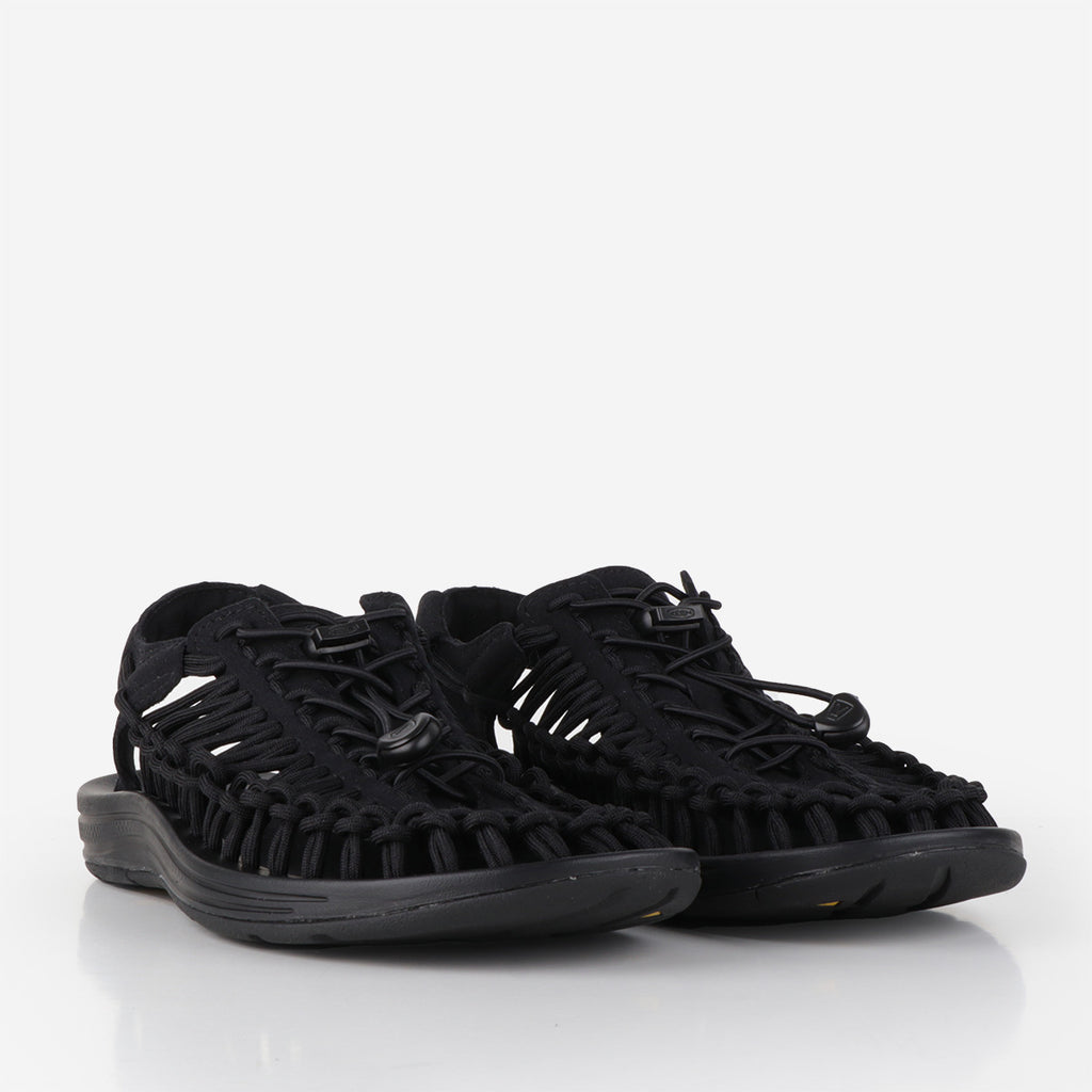 Keen Uneek Shoes, Black, Black, Detail Shot 2