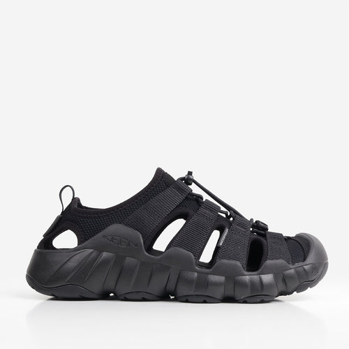 Keen x Snow Peak Hyperport H2 Shoes, SP Triple Black, Detail Shot 1