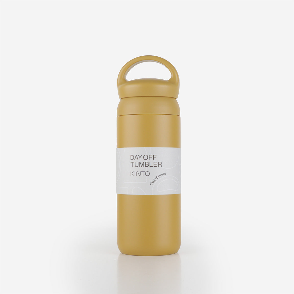 Kinto Day off Tumbler 500ml, Yellow, Detail Shot 1