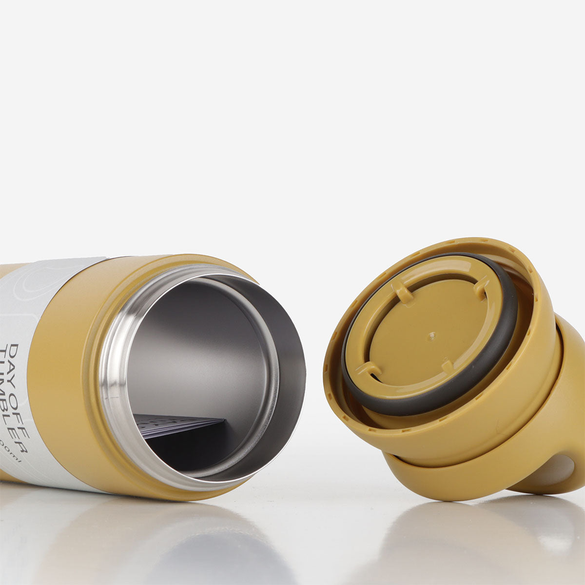 Kinto Day off Tumbler 500ml, Yellow, Detail Shot 3