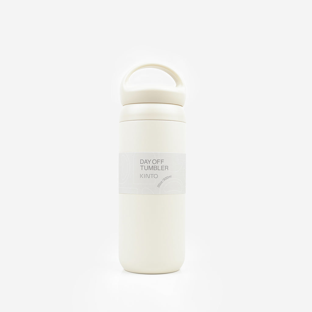 Kinto Day Off Tumbler 900ml, White, Detail Shot 1