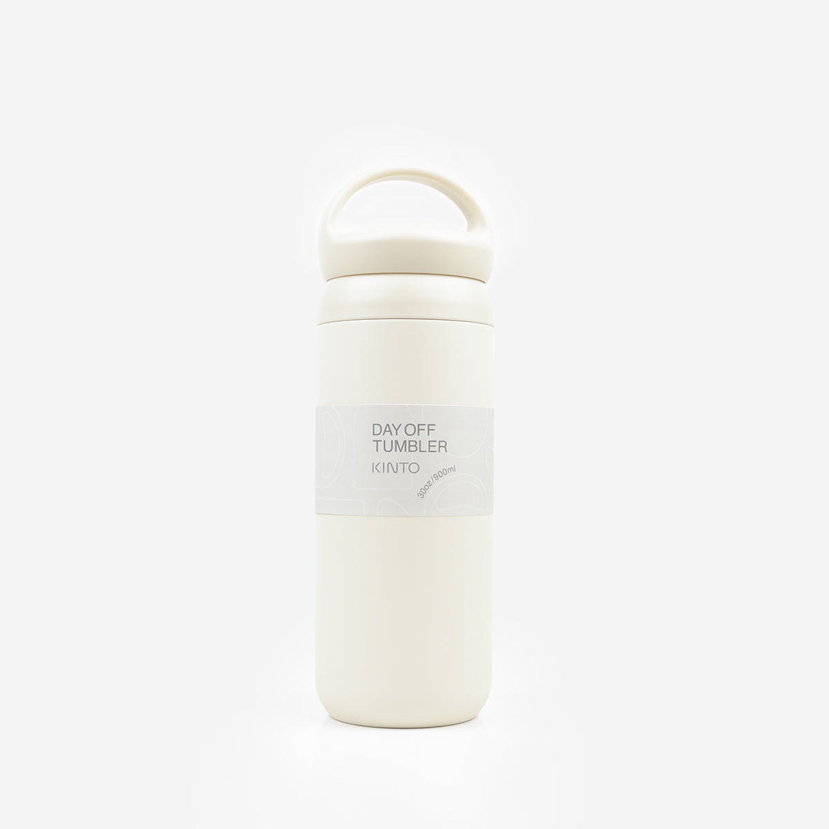 Kinto Day Off Tumbler 900ml, White, Detail Shot 1