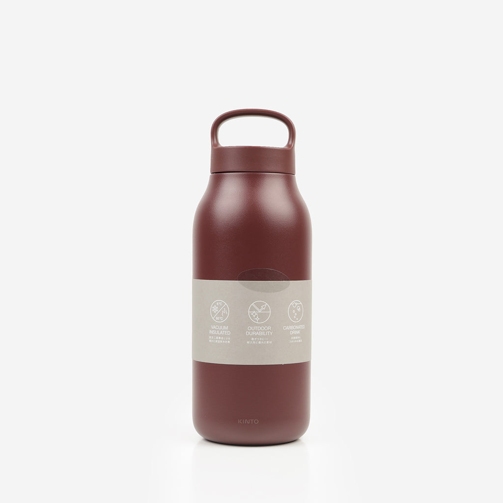 Kinto Water Tumbler 550ml, Maroon, Detail Shot 2