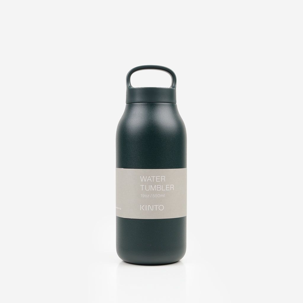 Kinto Water Tumbler 550ml, Deep Green, Detail Shot 1