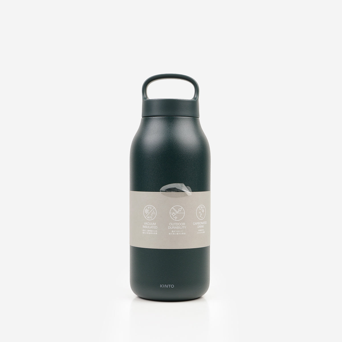 Kinto Water Tumbler 550ml, Deep Green, Detail Shot 2