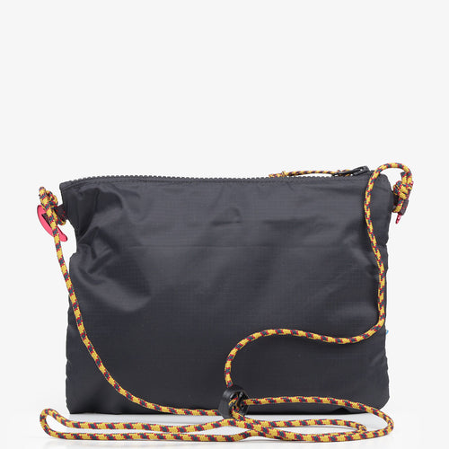 Klattermusen Algir Accessory Bag in Black with cord strap