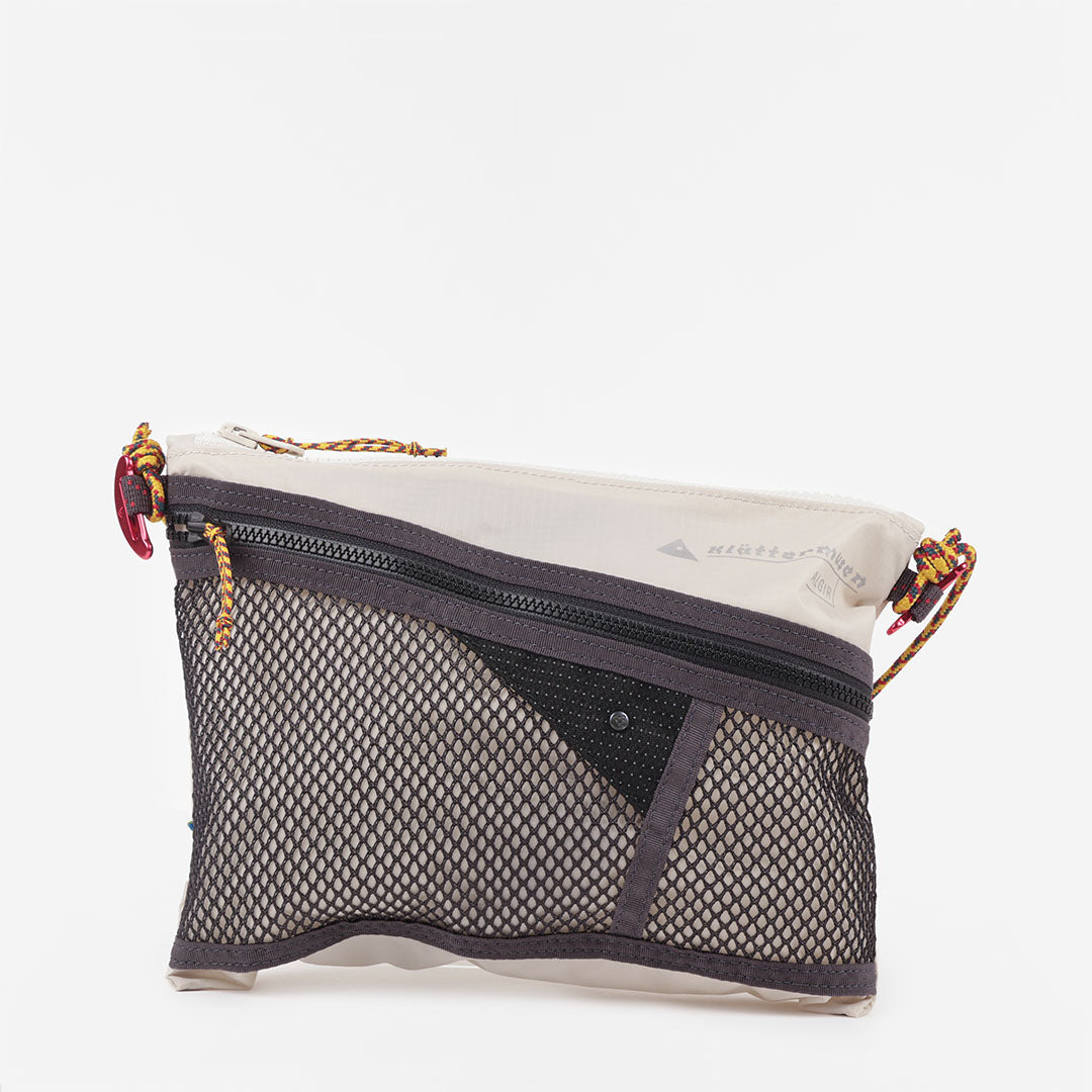 main Klattermusen Algir Medium Accessory Bag, Putty Grey, Detail Shot 1