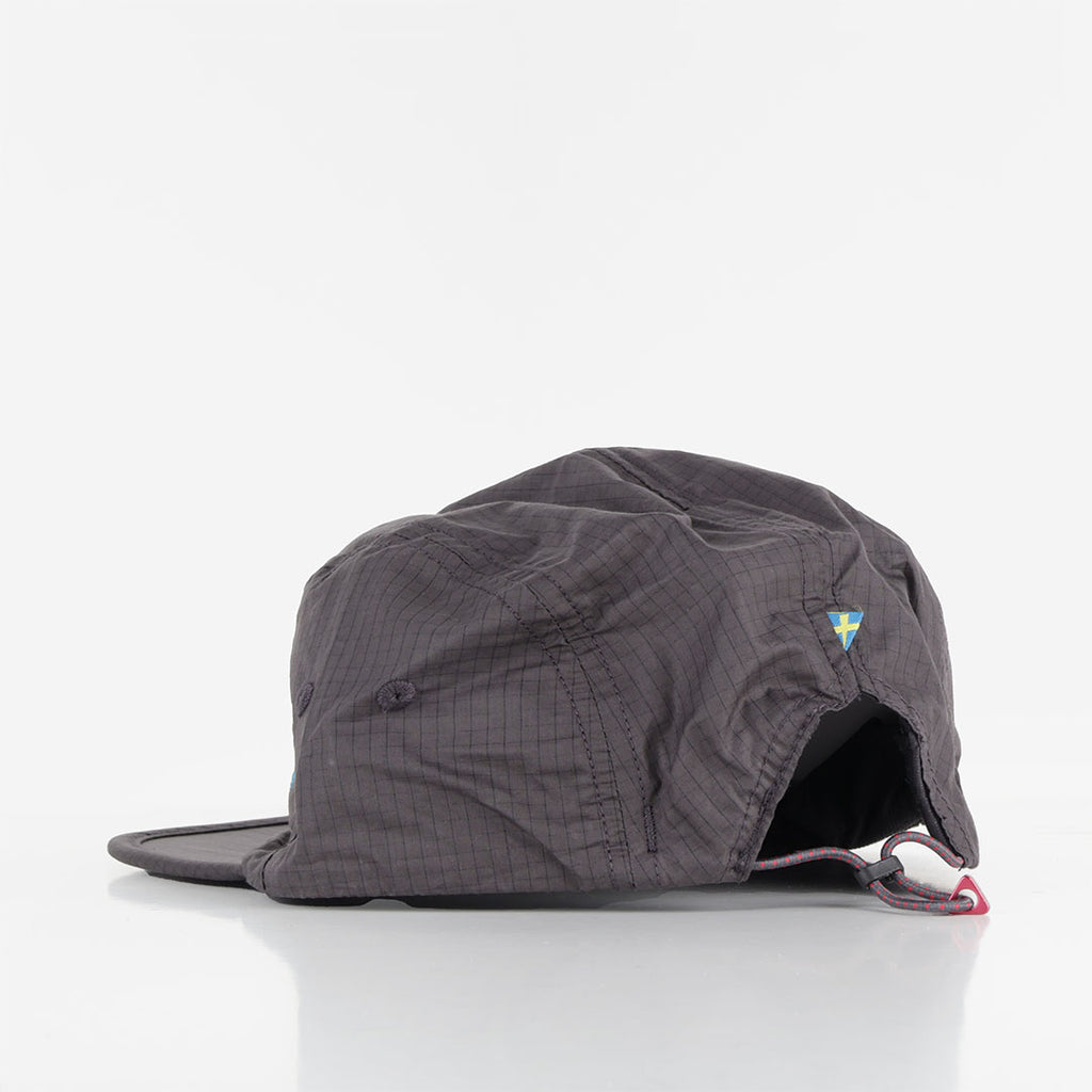 Klattermusen Ansur Five Panel Cap, Raven, Detail Shot 4