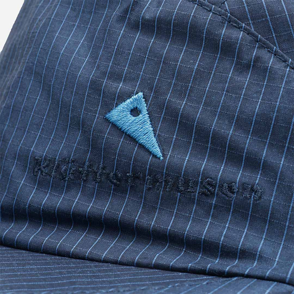 Klattermusen Ansur Five Panel Cap, Mountain Blue, Detail Shot 3