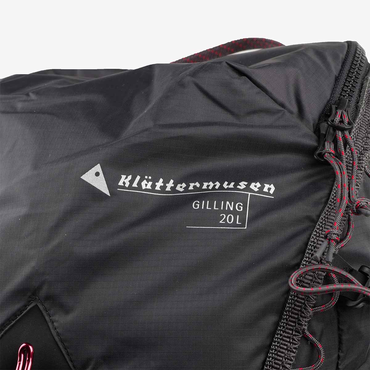 Klattermusen Gilling Backpack 20L, Raven, Detail Shot 4