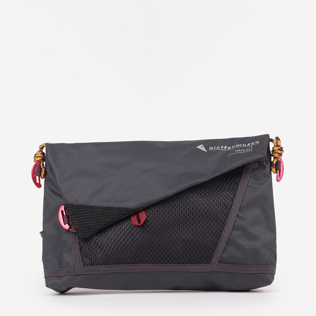 Klattermusen Hrid WP Accessory Bag 3L, Raven, Detail Shot 1