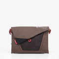 Klattermusen Hrid Wp Accessory Bag 1.5L in Brown, front view