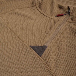 thumbnail Klattermusen Huge Half Zip Sweater, Olive, Detail Shot 3