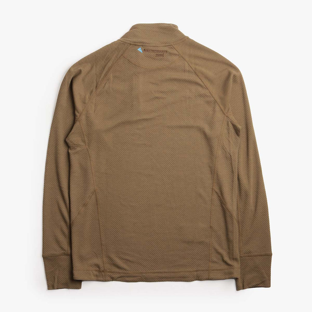 Klattermusen Huge Half Zip Sweater, Olive, Detail Shot 6