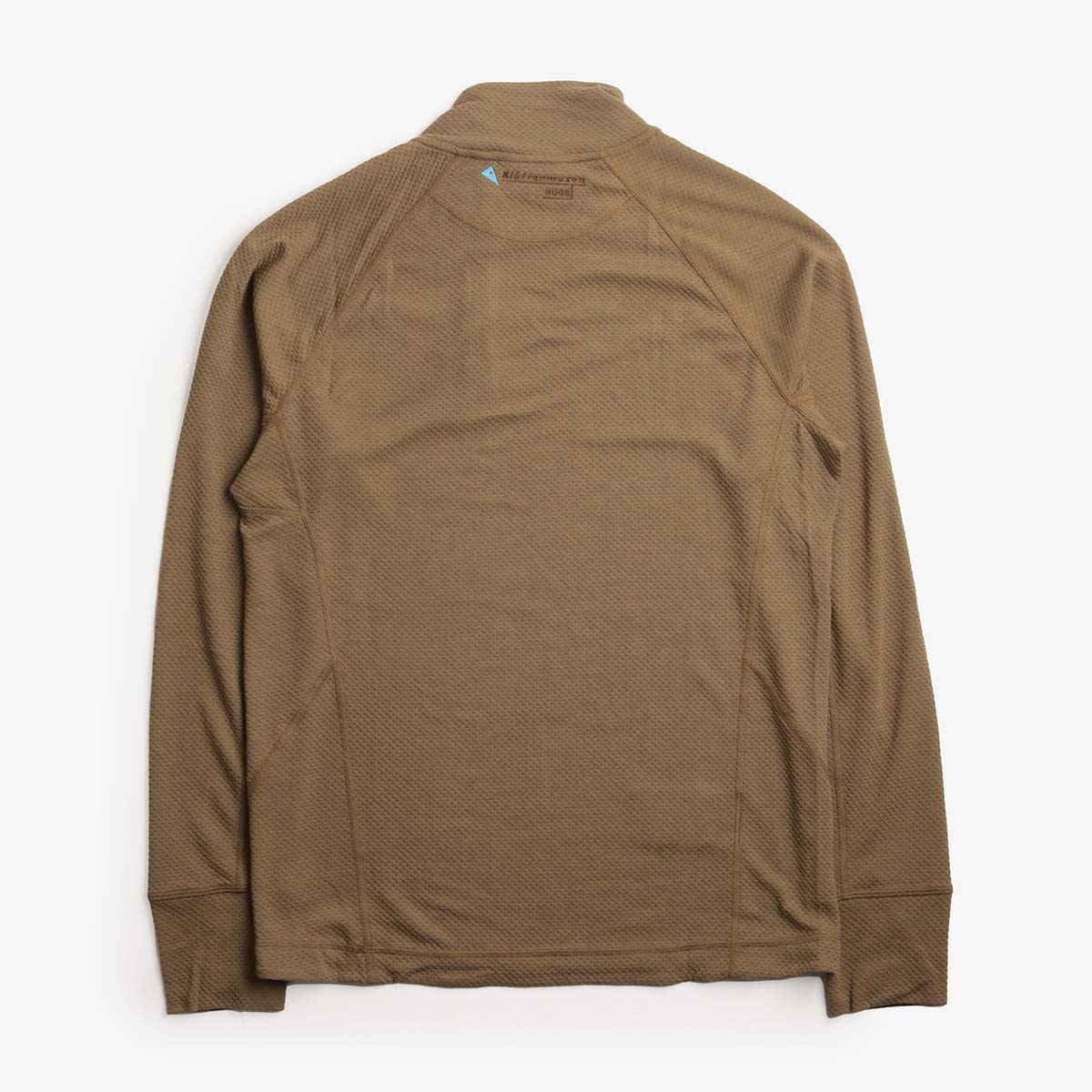 main Klattermusen Huge Half Zip Sweater, Olive, Detail Shot 6