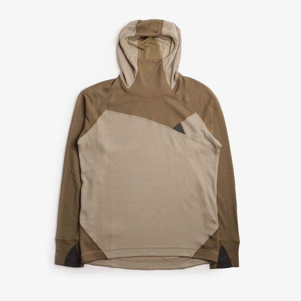 Klattermusen Huge Hoodie, Silver Green Olive, Detail Shot 1