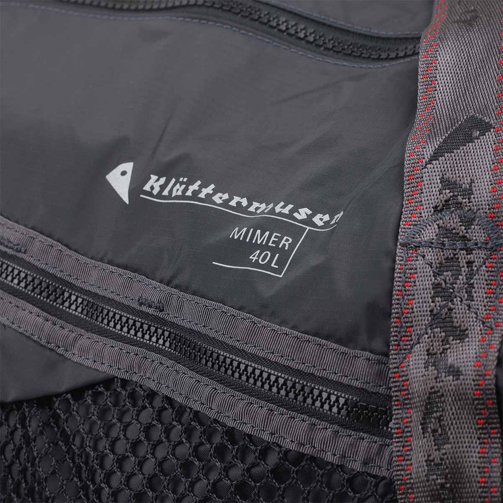 Klattermusen Mimer Dufflebag 40L, Raven, Detail Shot 5