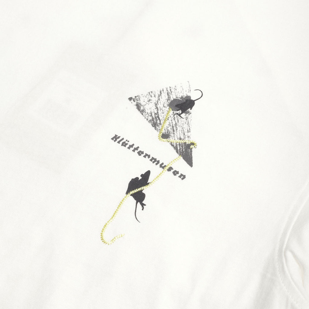 Klattermusen Root Glacier T-Shirt, Snow, Detail Shot 2