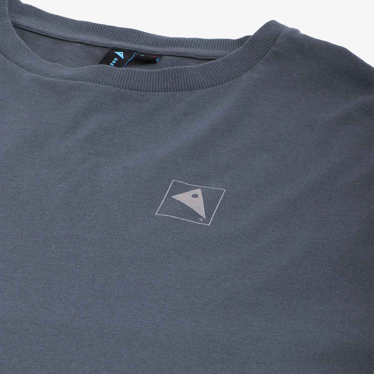 Klattermusen Runa Elements Long Sleeve T-Shirt, Thistle Blue, Detail Shot 3