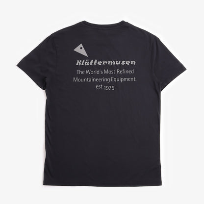 Klattermusen Runa Maker T-Shirt, Raven, Detail Shot 1